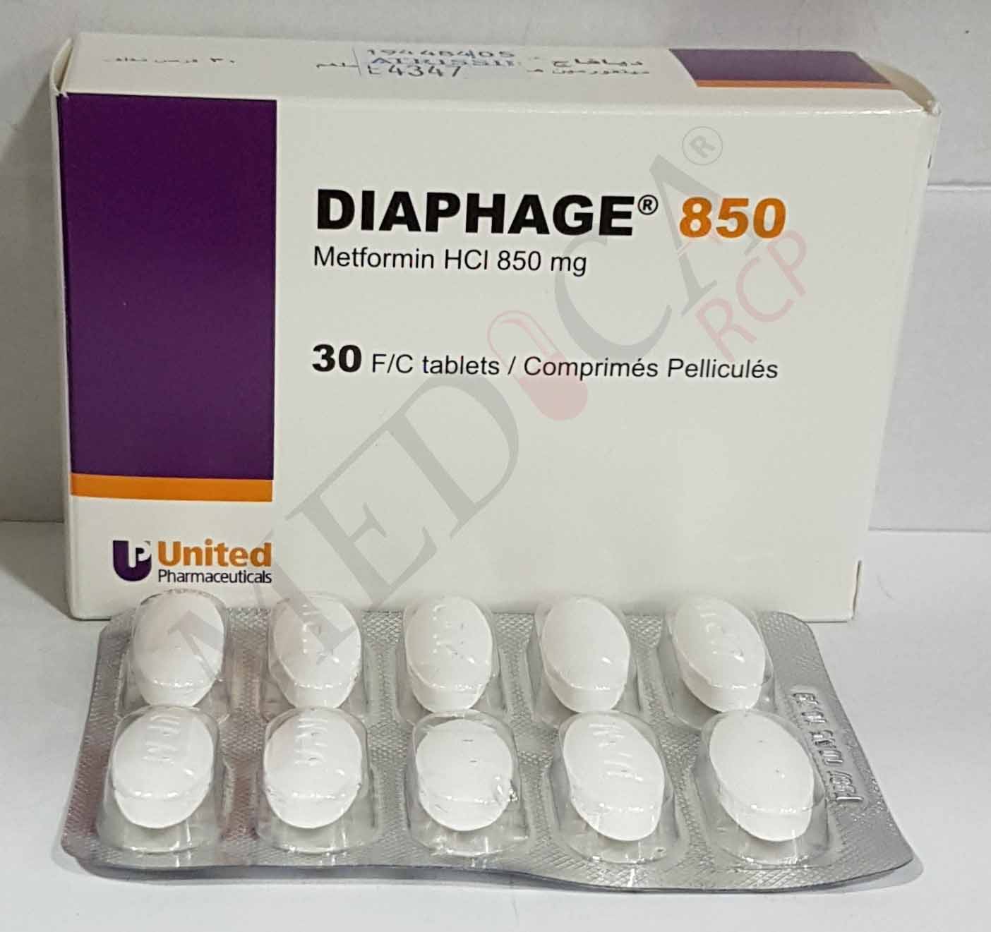 Diaphage 850mg